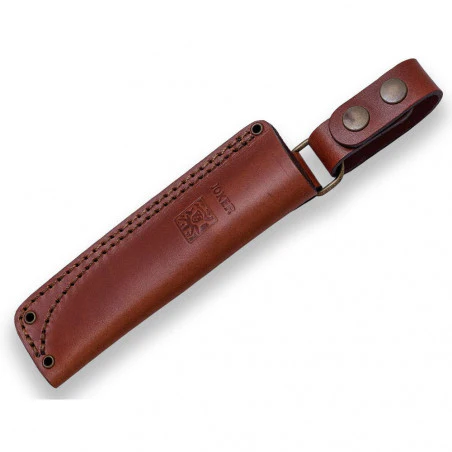 Joker Ember Scandi abedul rizado - Cuchillo de supervivencia y bushcraft