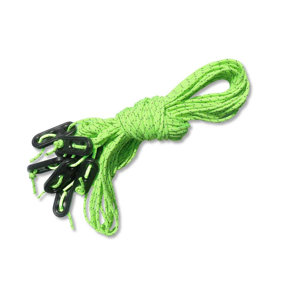 DD Hammocks Superlight Guy Rope - Vientos neón (8 x 2 m)