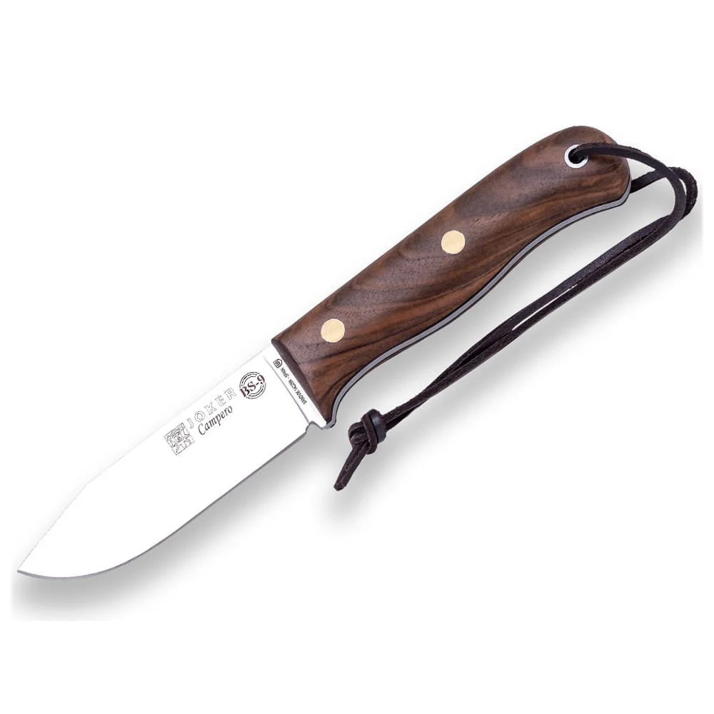 Joker BS9 Campero Nogal - Cuchillo de supervivencia y bushcraft
