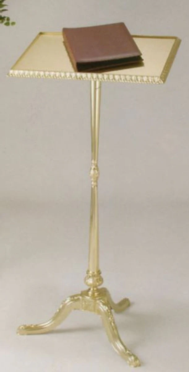 Casa Padrino atril de m¨²sica barroco de lujo de lat¨®n 45 x 35 x A. 120 cm - Accesorios de Decoraci¨®n para Hoteles y Restaurantes Barrocos