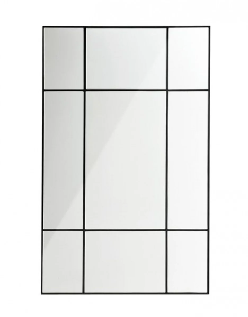 Casa Padrino Designer Luxury Wall Mirror Black 70 x H 110 cm - Extraordinary Design