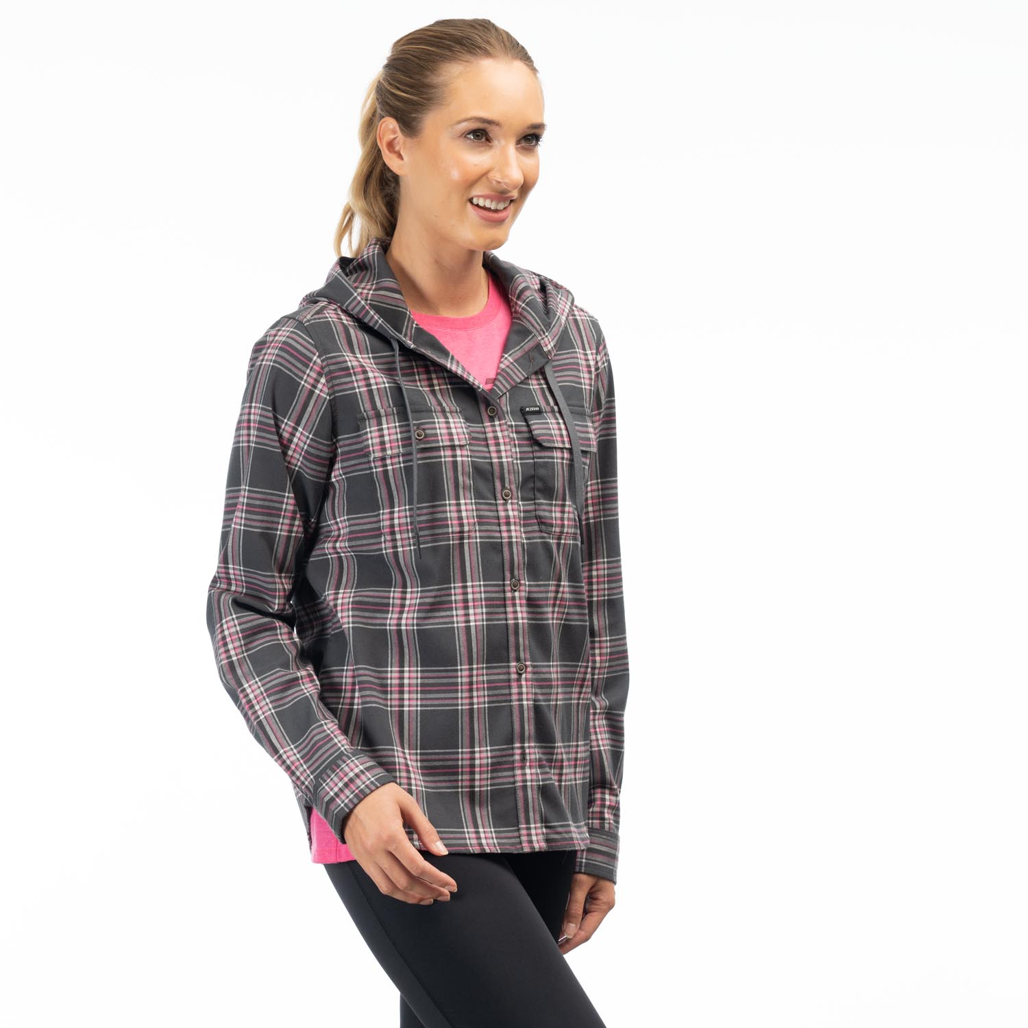 Ginny Mountain Midweight Stretch Flannel Hoodie