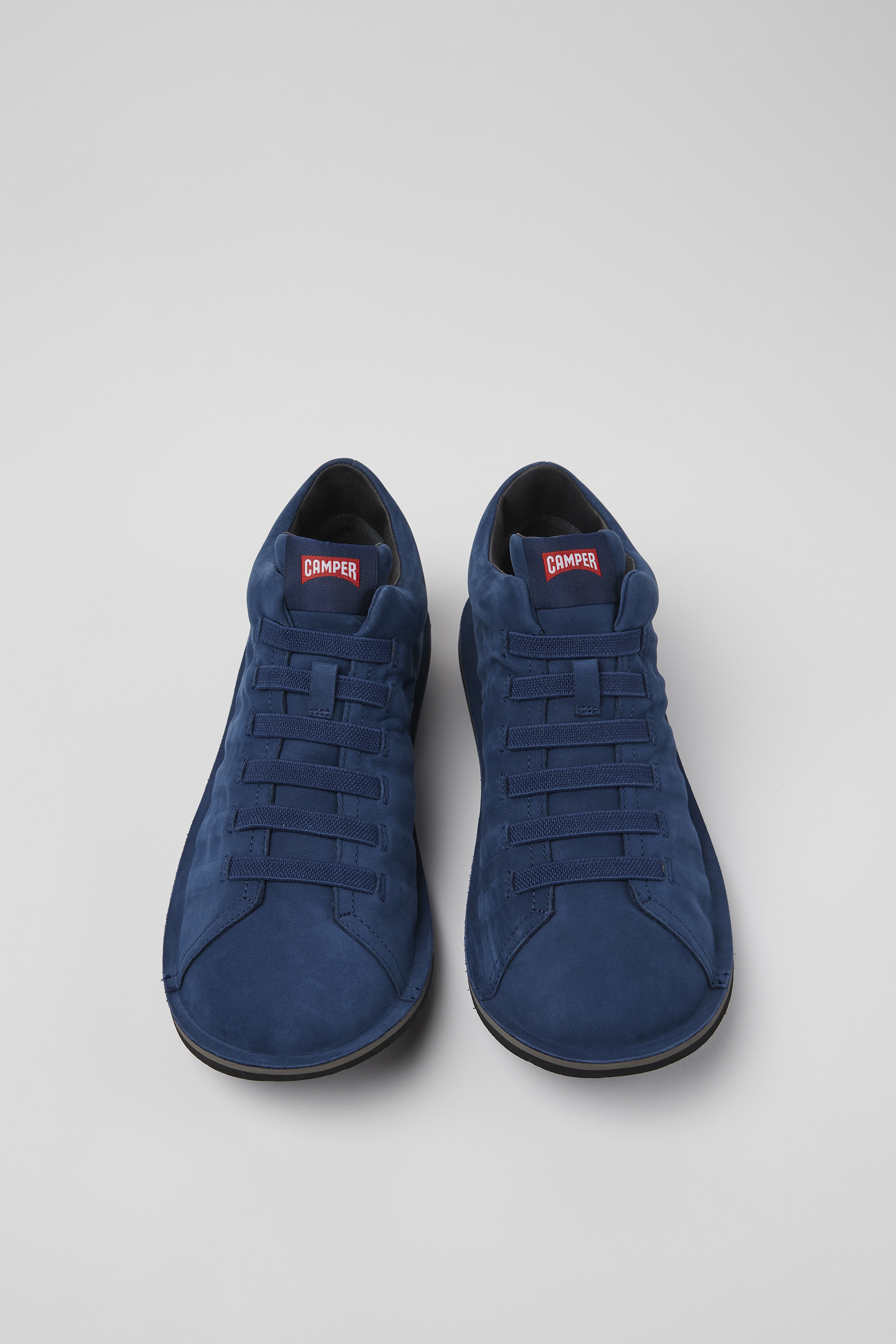 Beetle - Blue nubuck sneakers