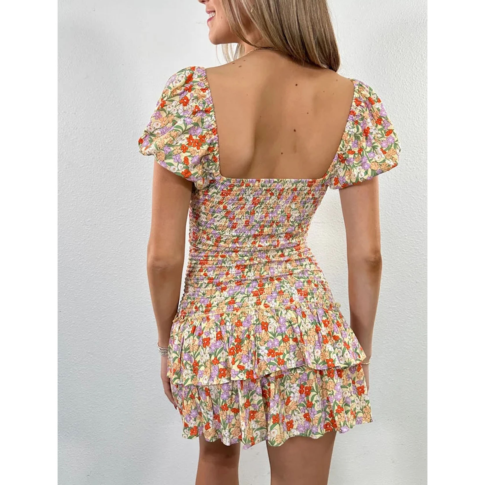 Wear A Sunny Mini Dress