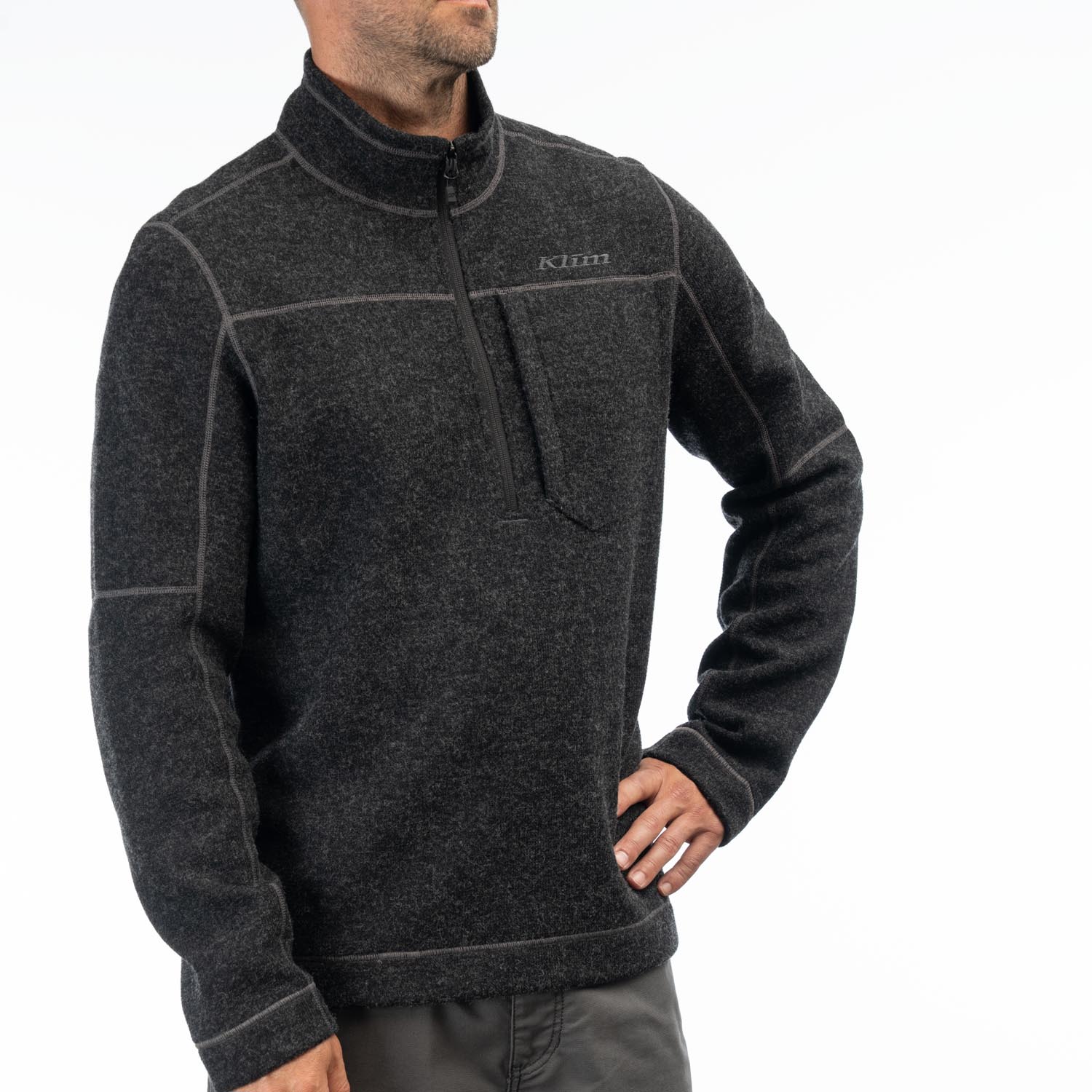 Bighorn Canyon Wool Fleece 1/4 Zip