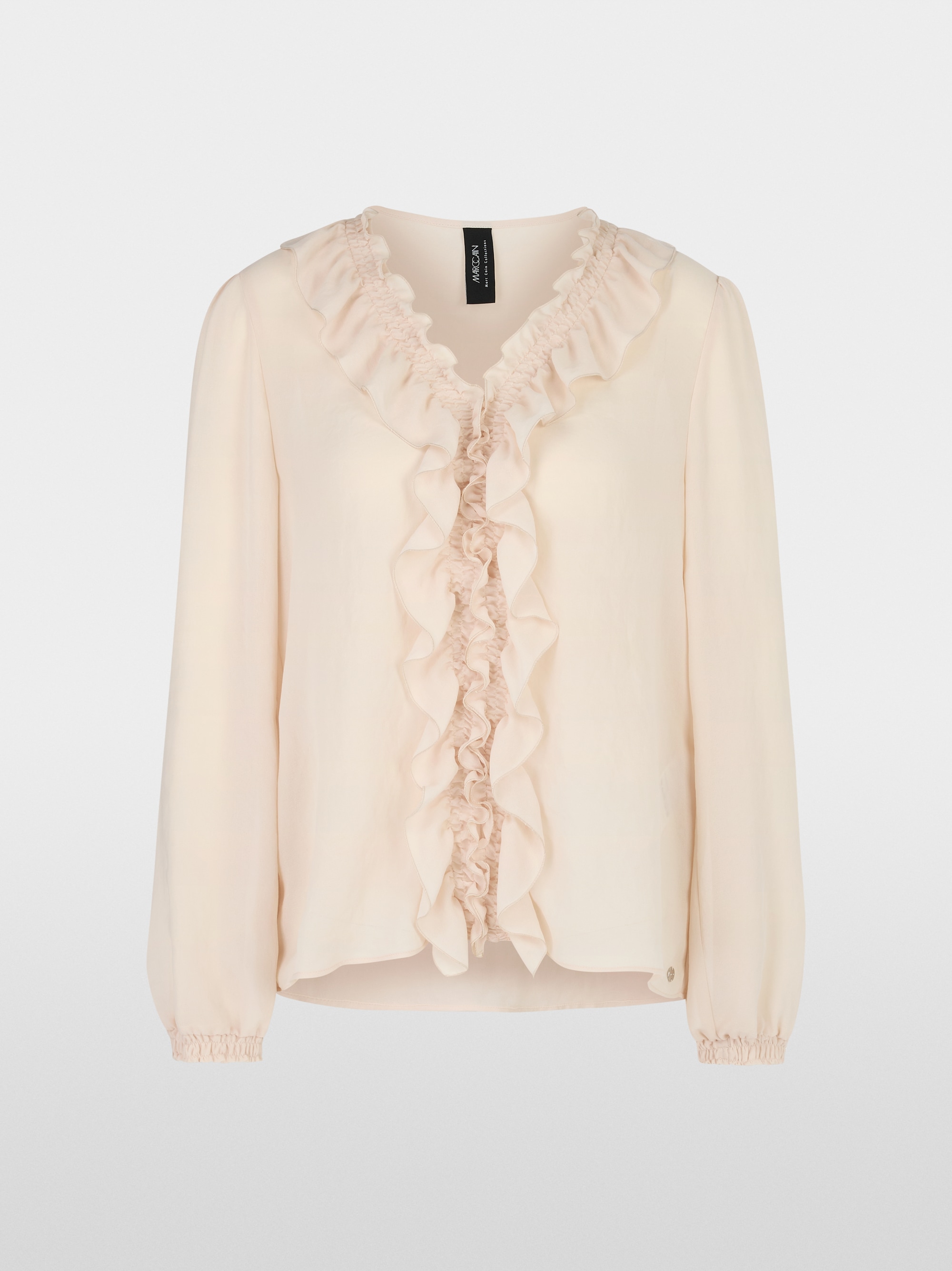 Marc-Cain Rethink Together ruched blouse
