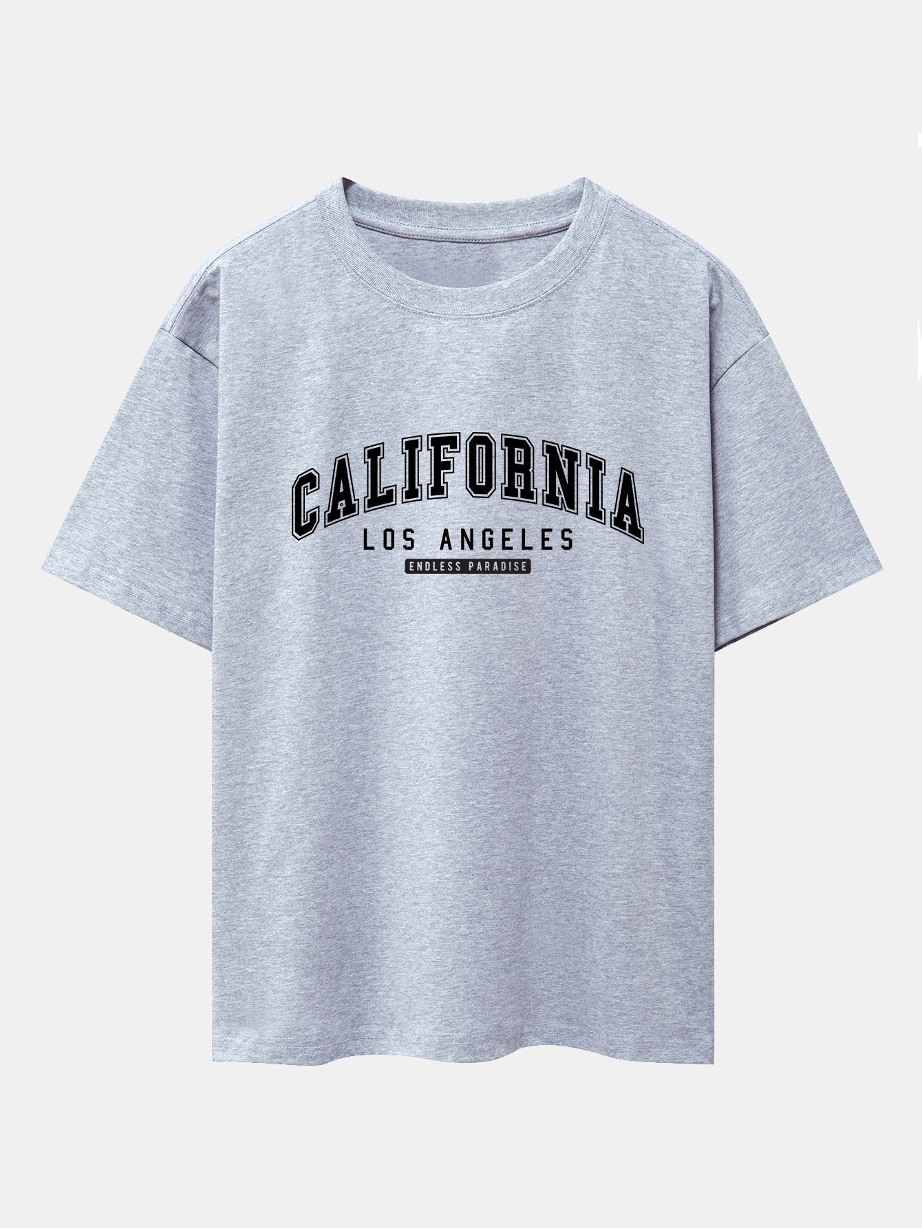 California Print Heavy Weight Oversize T-Shirt