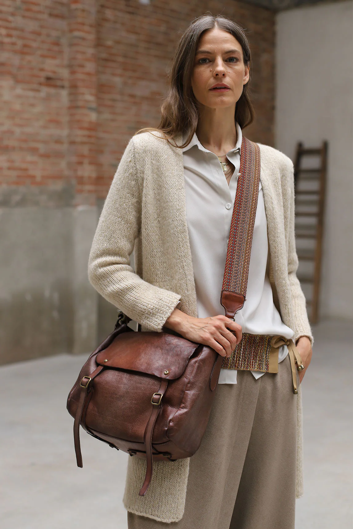 Rivera-spain Bolso Amaretti marrón