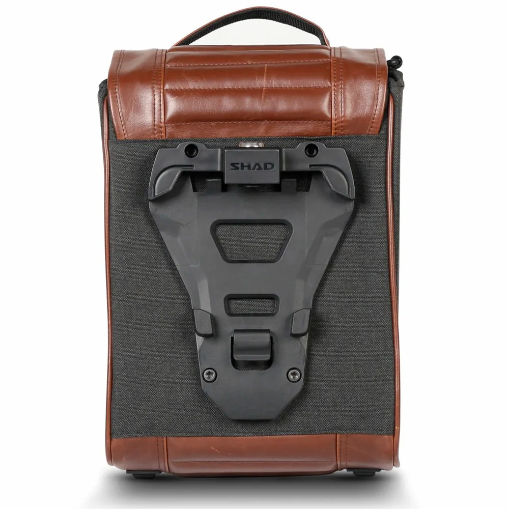 SHAD ALFORJA 1U. SR38 CAFE RACER MARRON