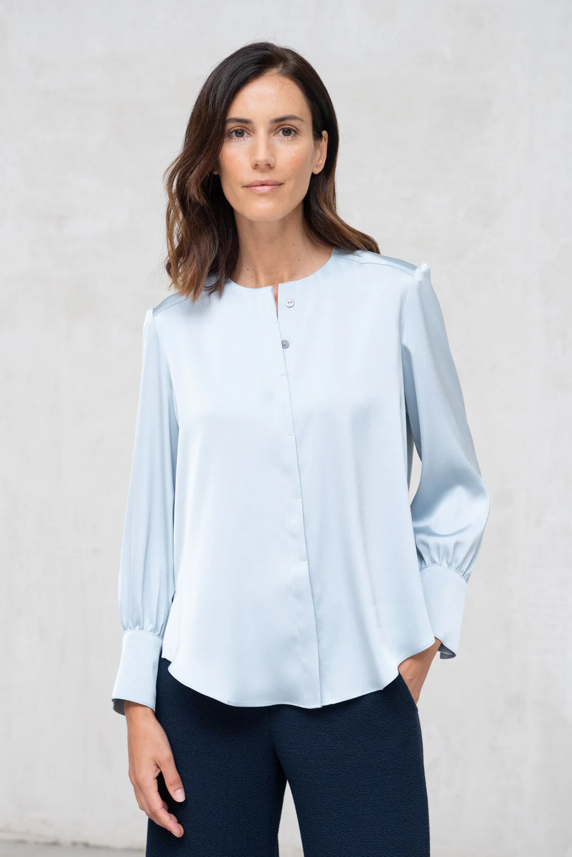 Rivera-spain Blusa Fermo azul claro