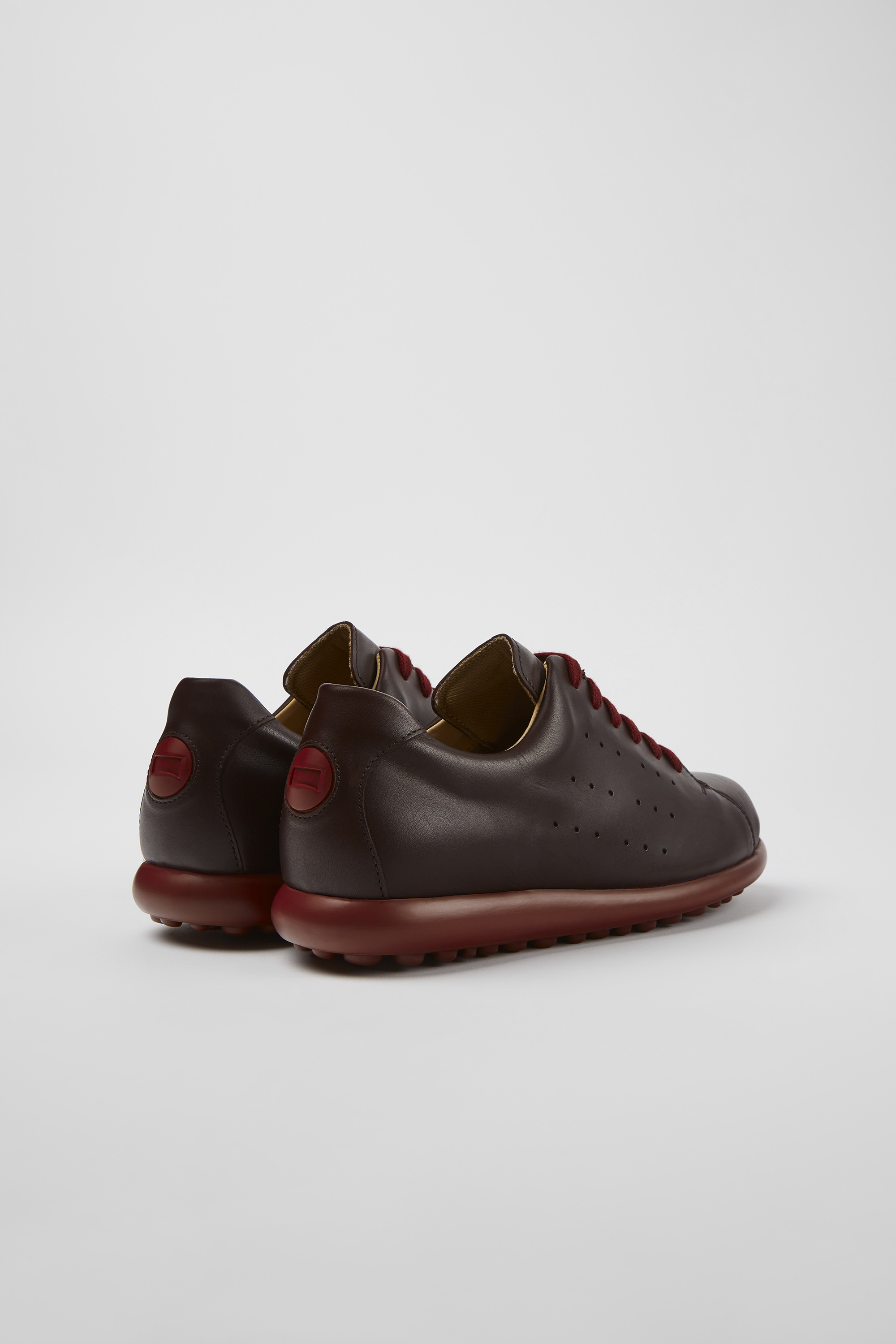 Pelotas XLite - Burgundy leather shoes for women