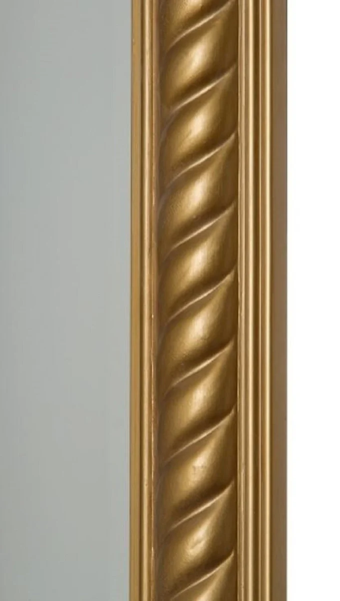 Casa Padrino Espejo / Espejo de Pared Barroco Oro Antiguo 62 x H. 82 cm - Muebles de Estilo Barroco