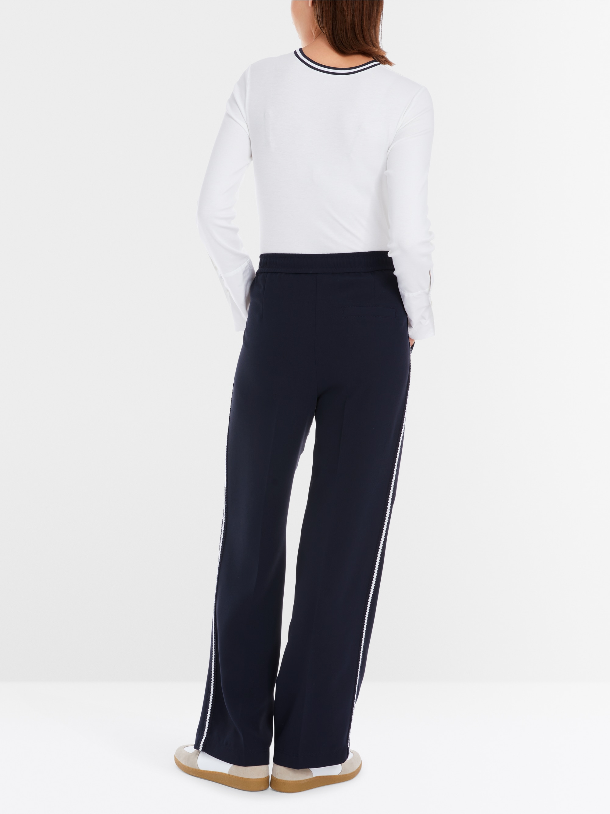 Marc-Cain Solid pull-on trousers – WASHINGTON