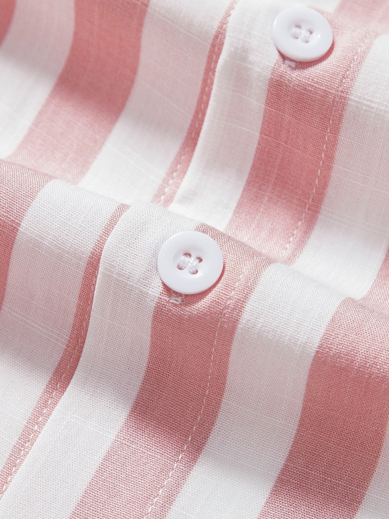 Striped Stand Collar Shirt