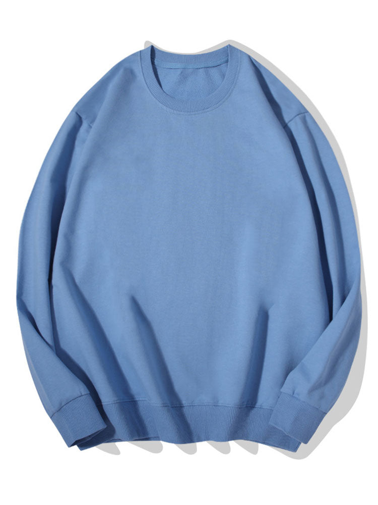 Hoooyi Basic Cotton Sweatshirt