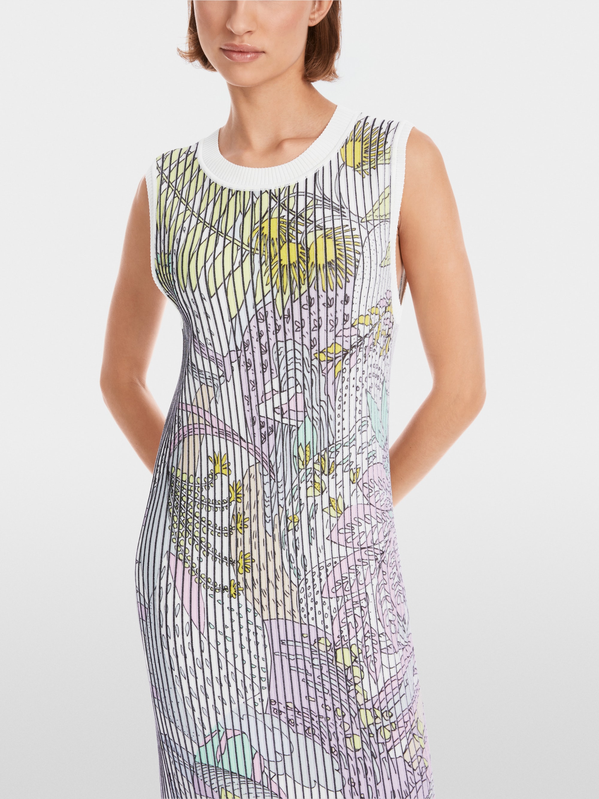 Marc-Cain Knitted in Germany pleated dress