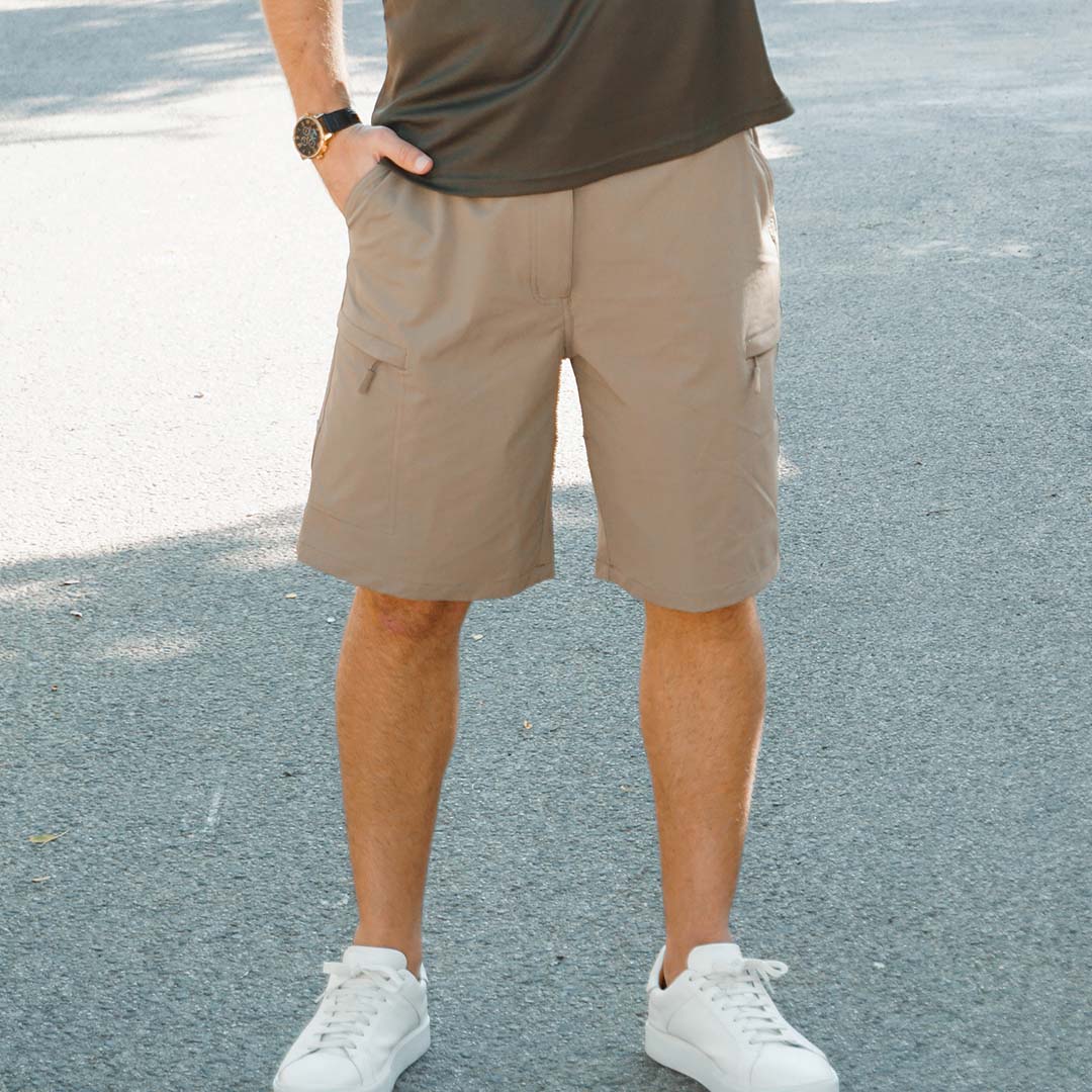 Men's Casual Quick-Dry 5 Pockets Cargo Short