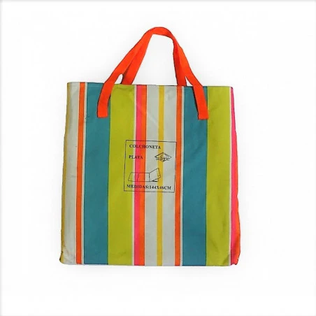 Hosa Tumbona de playa plegable RESPALDO RECLINABLE y reposacabezas - naranja