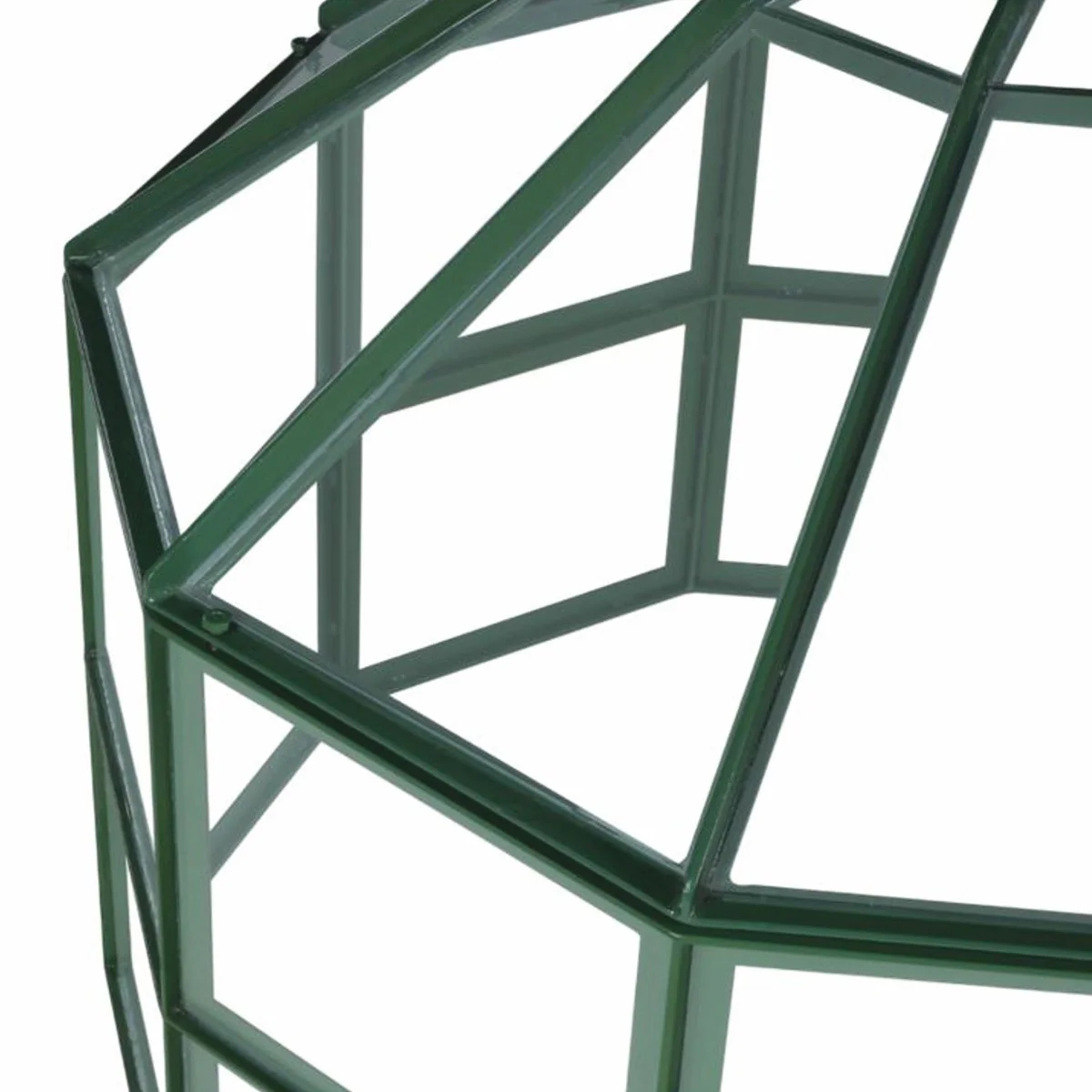 Casa Padrino Invernadero Met¨¢lico de Lujo 100 cm - Accesorios de Decoraci¨®n de Jard¨ªn