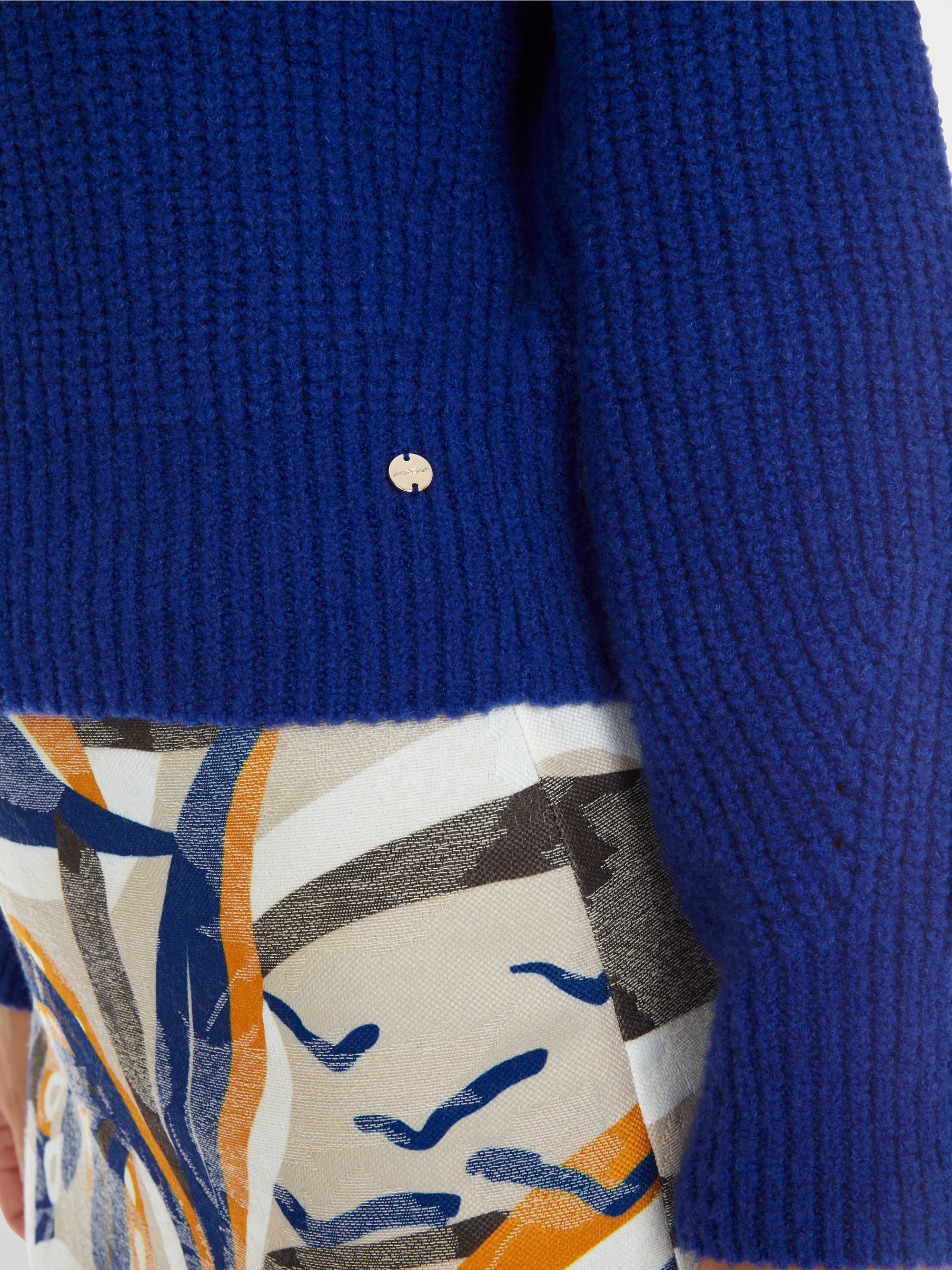 Marc-Cain Crew-neck sweater: knitted in Germany