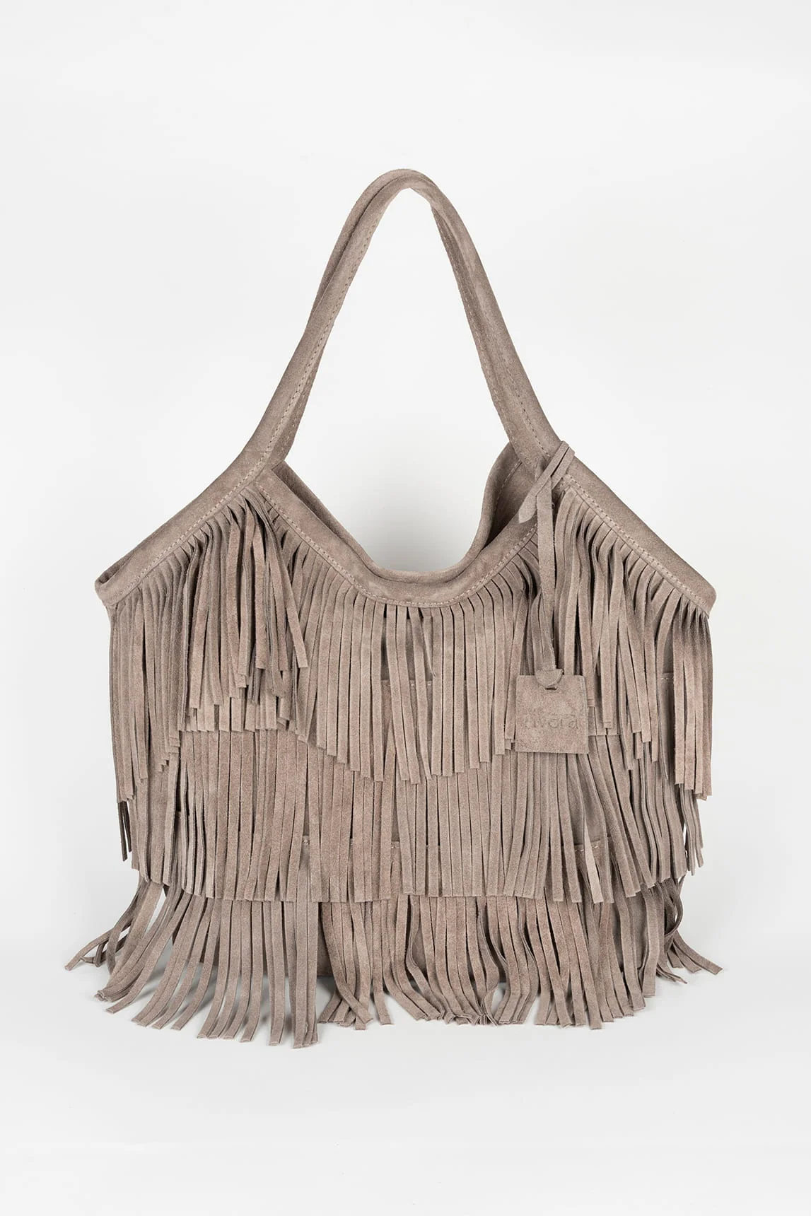 Rivera-spain Bolso Ganache topo con flecos