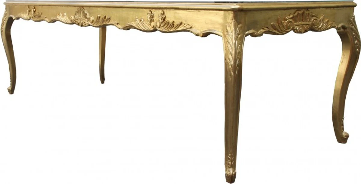 Casa Padrino Baroque Dinner Table Gold 250 cm
