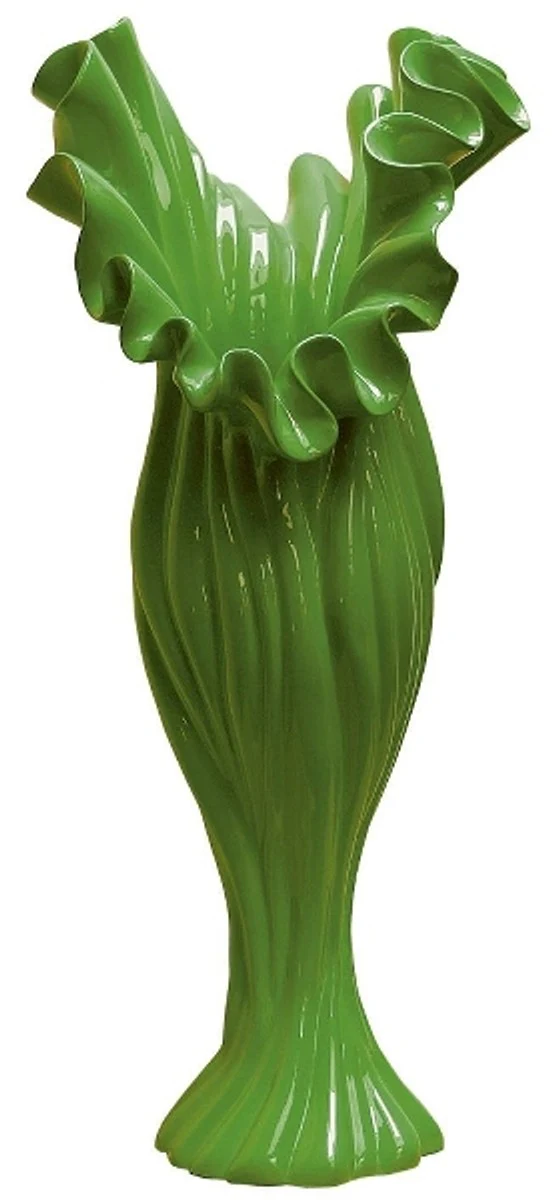 Florero de diseño Casa Padrino verde B. 24 cm de altura 60 cm - Dekovase