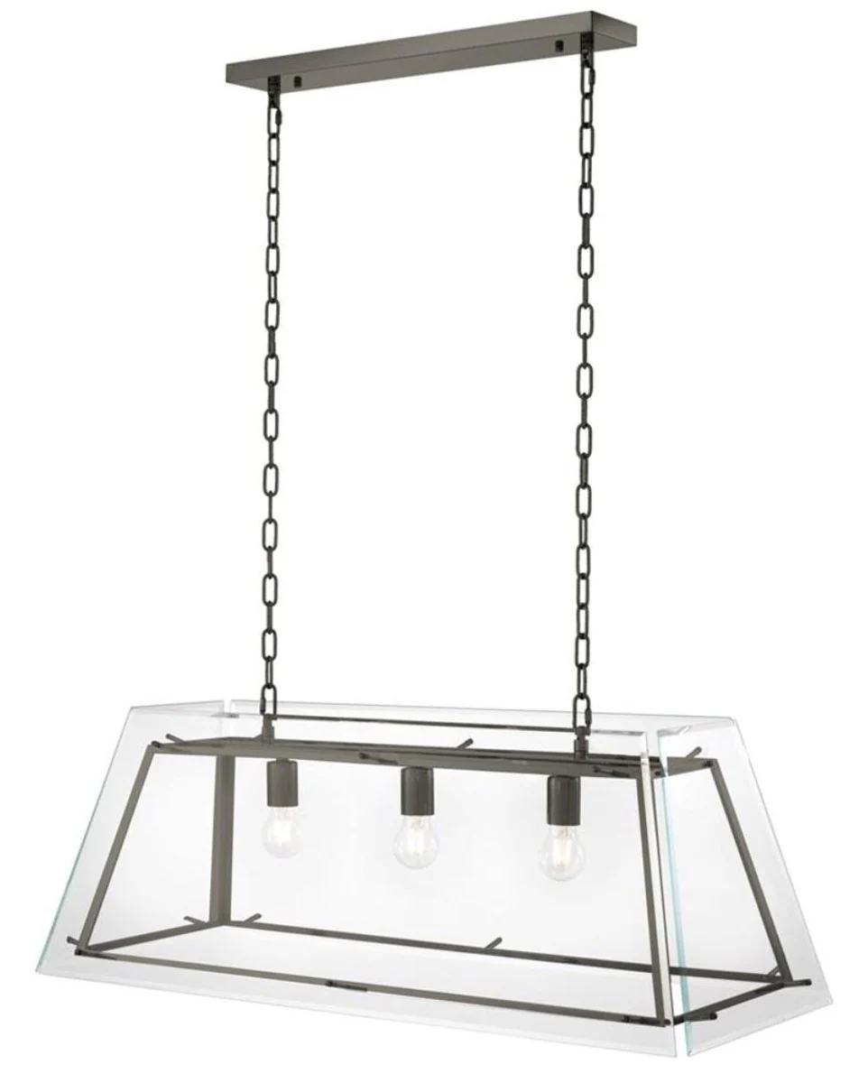 Casa Padrino lámpara de araña bronce 100 x 40 x H. 36 cm - Muebles de Salón de Lujo