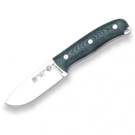 Joker BS9 Ursus Canvas Micarta con ferrocerio - Cuchillo de supervivencia y bushcraft