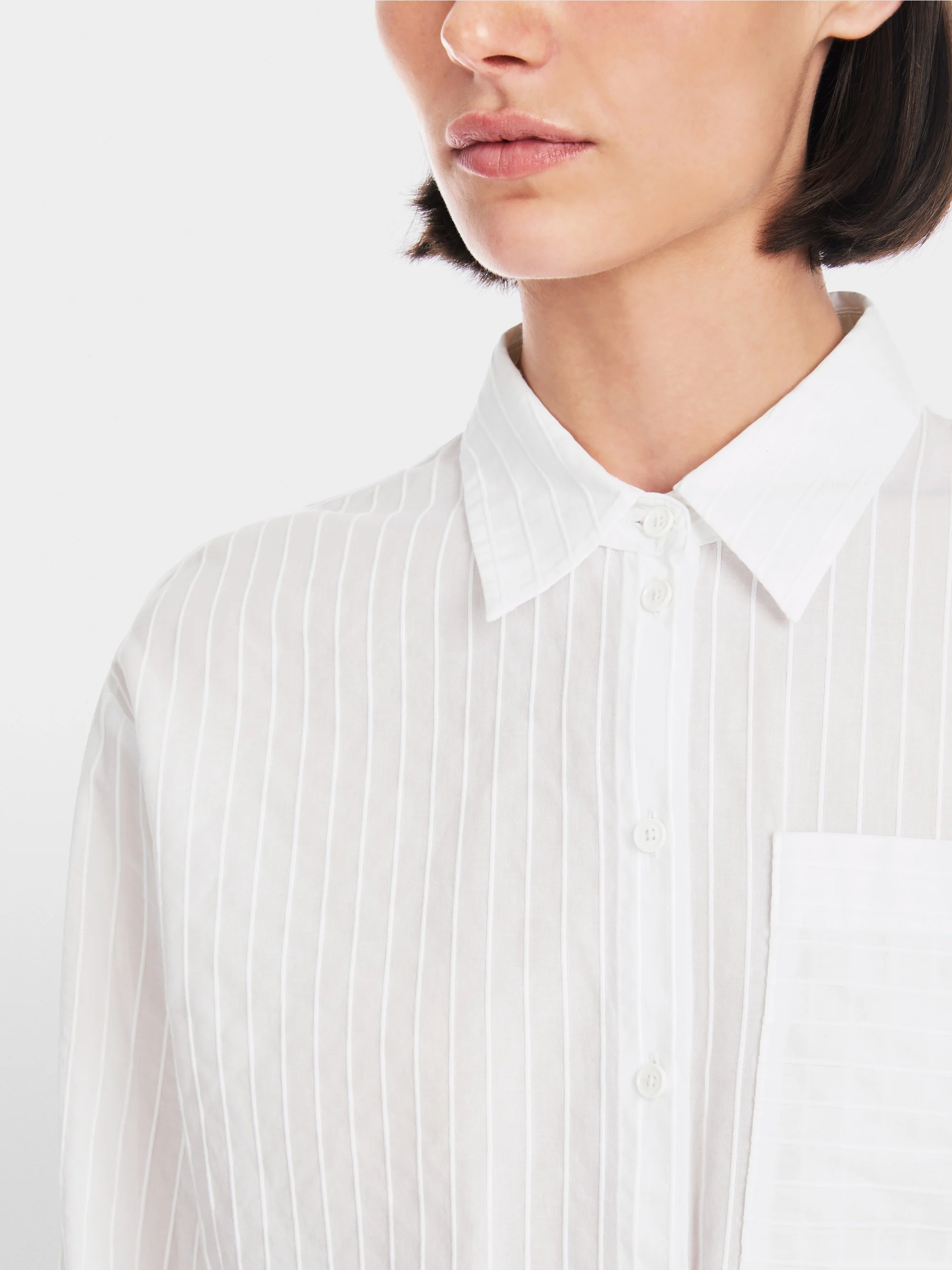 Marc-Cain Rethink Together cropped blouse