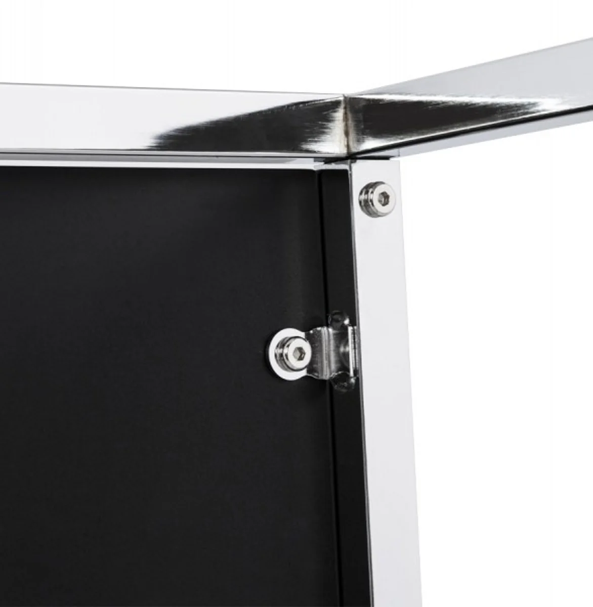 Casa Padrino Design side table Black / Chrome 42 x 42 x 44 cm - Table - Hotel Cafe Restaurant practice law firm establishment