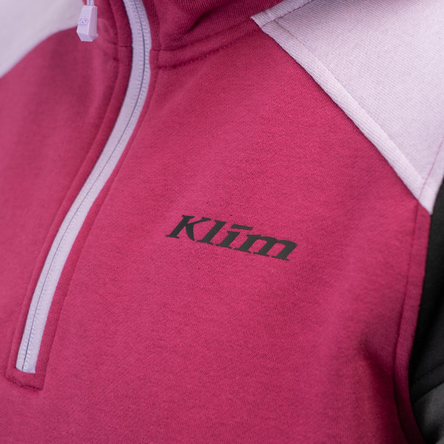 Huntley Pullover 1/4 Zip Crop Hoodie