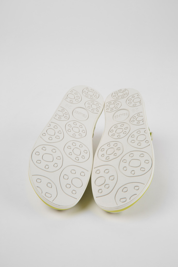 Peu Rambla Striped recycled cotton shoes for boys