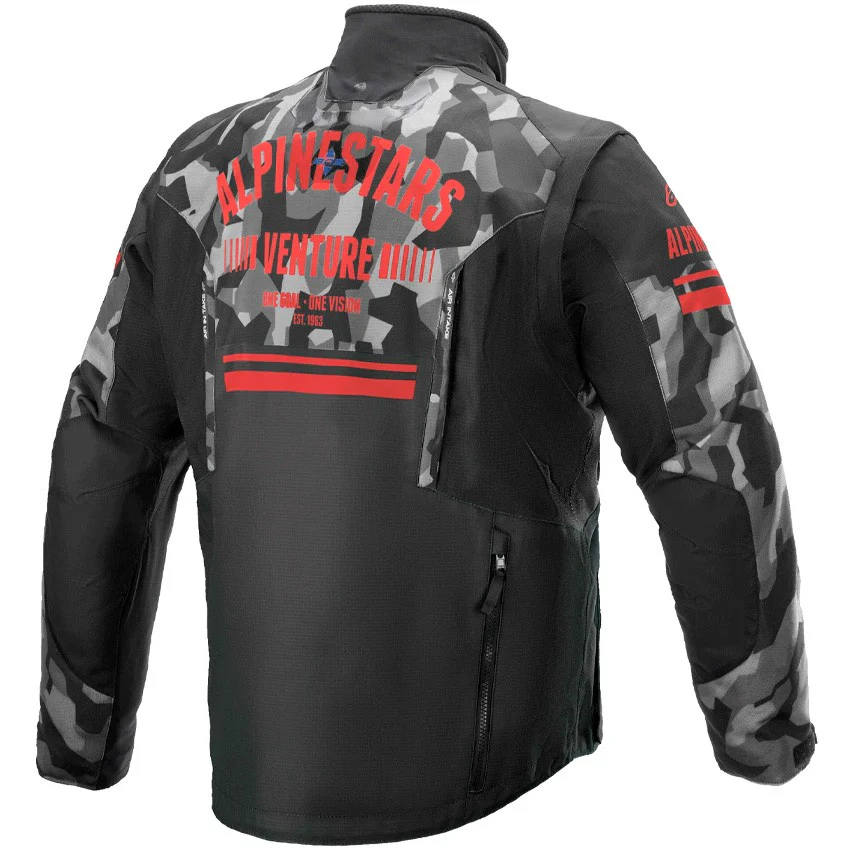 CHAQUETA ALPINESTARS VENTURE R GRIS / ROJO