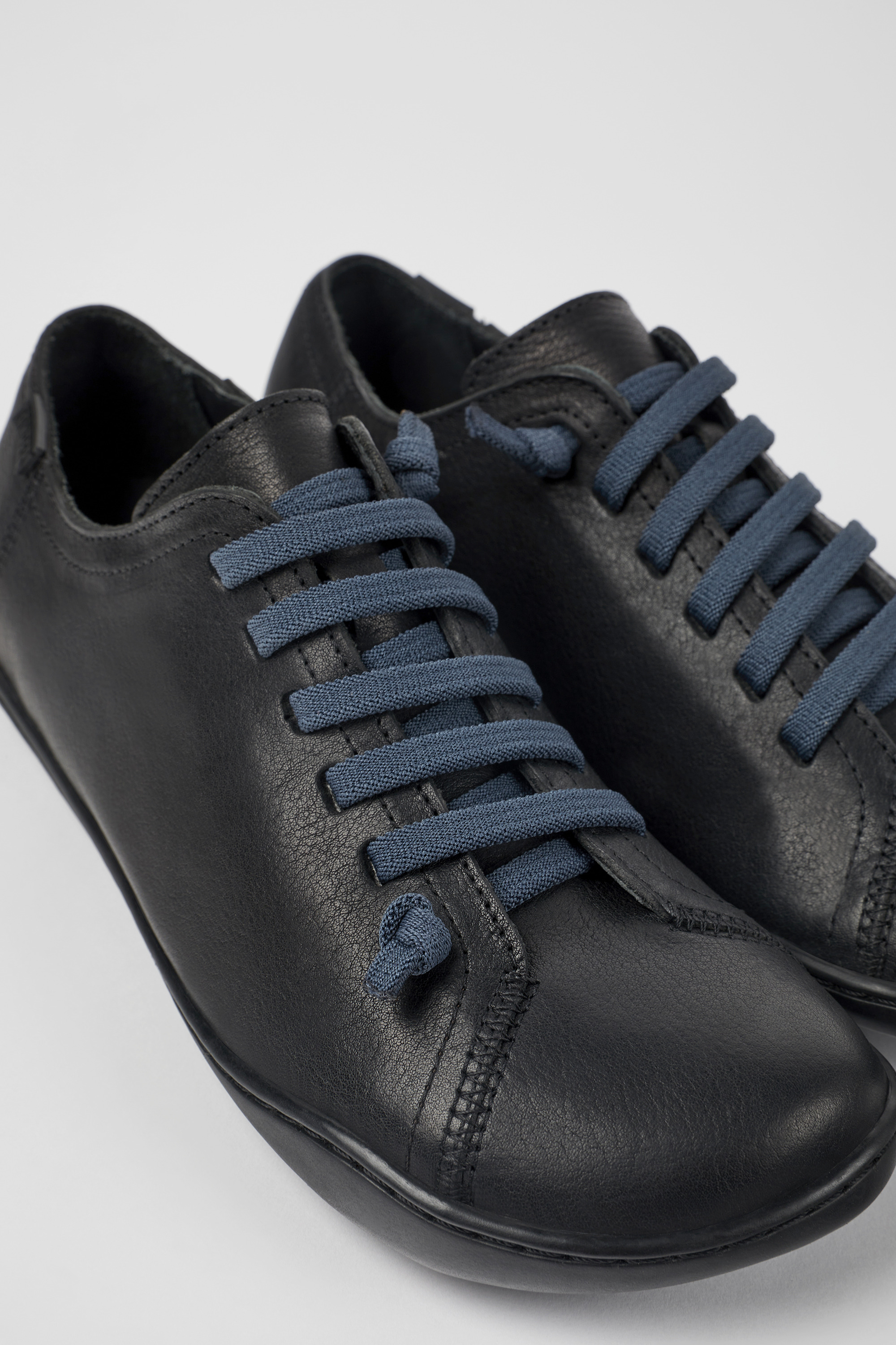 Peu - Black leather shoes for women