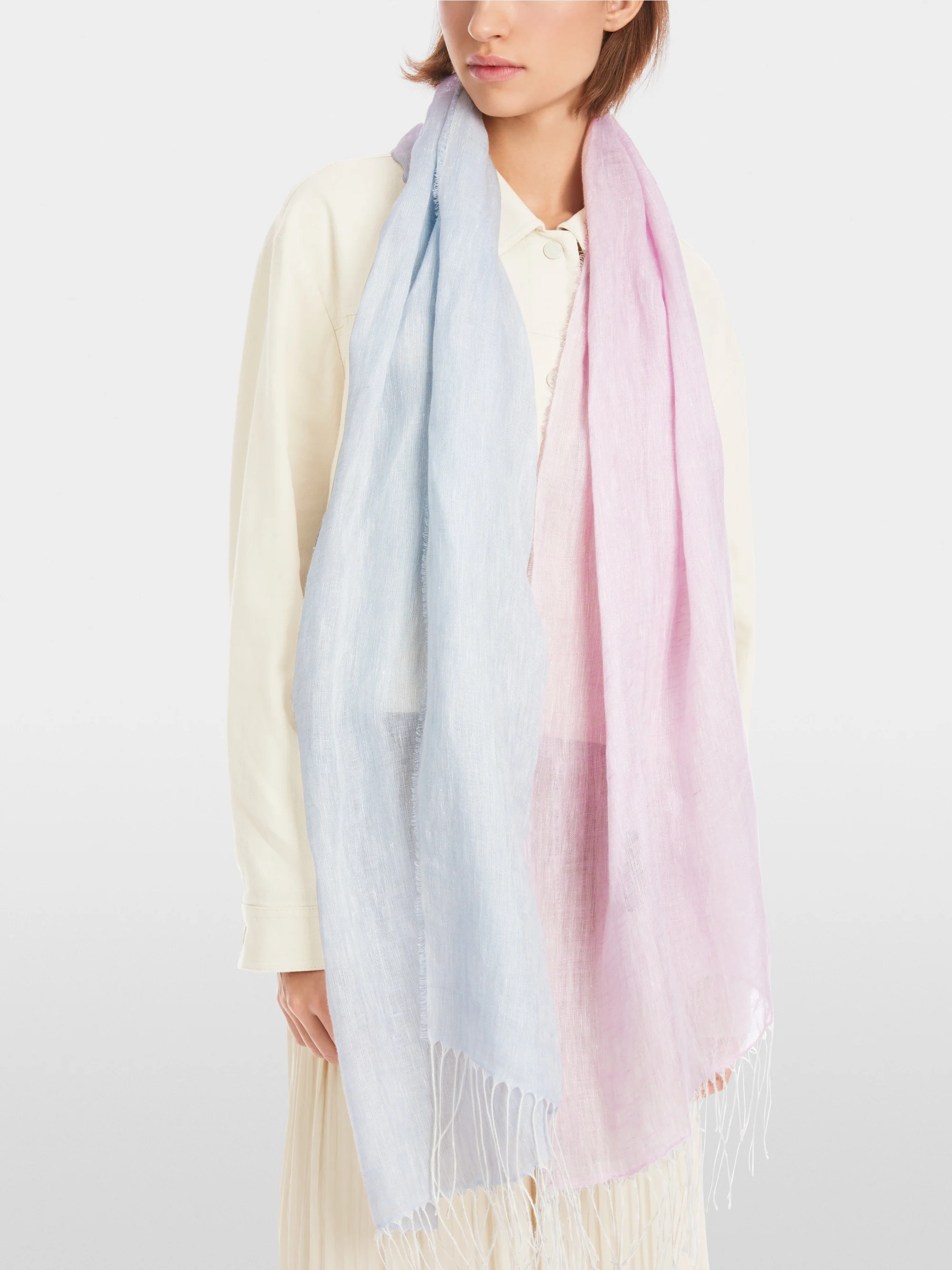 Marc-Cain Light linen scarf