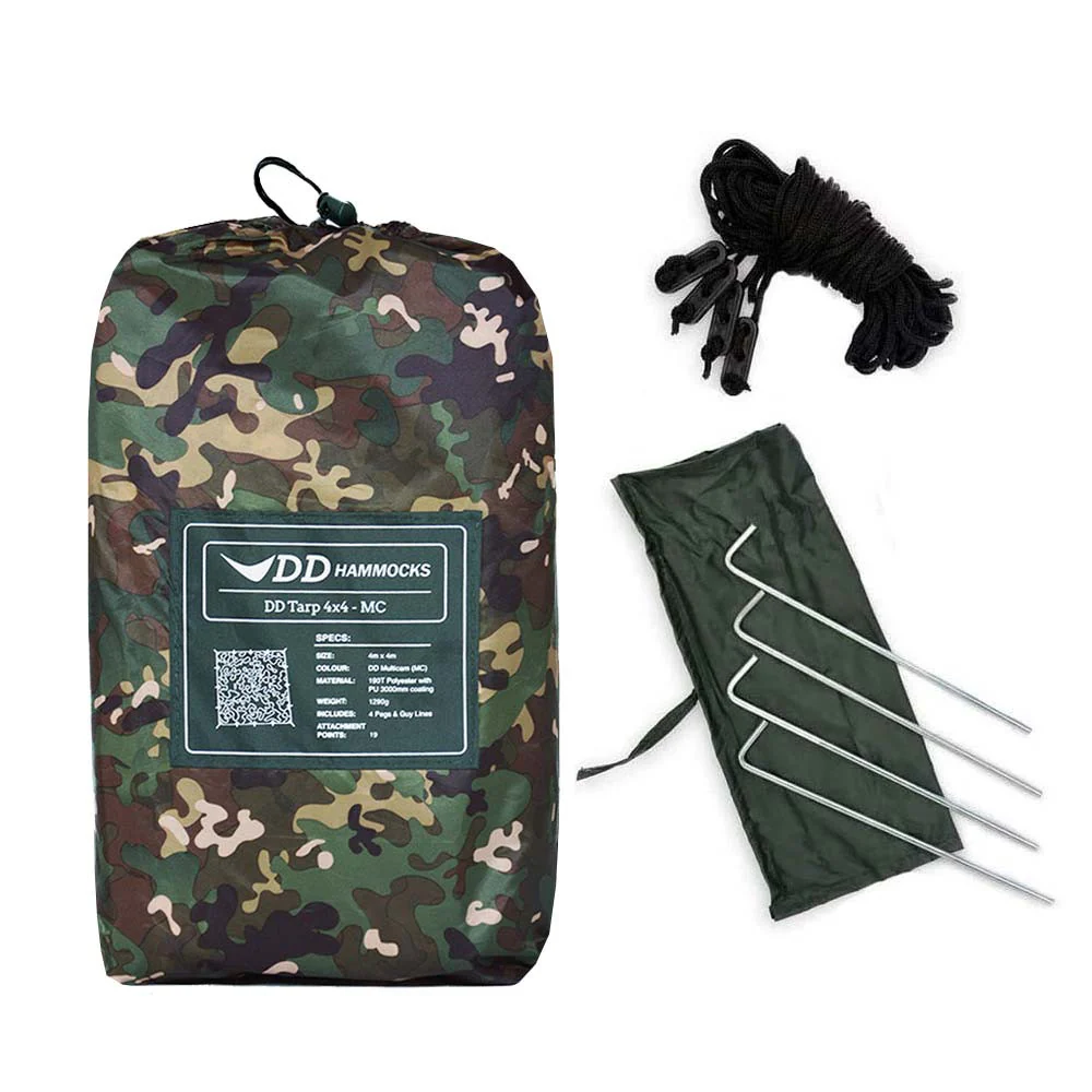 DD Hammocks Tarp 4x4 MC multicamu - Toldo Bushcraft