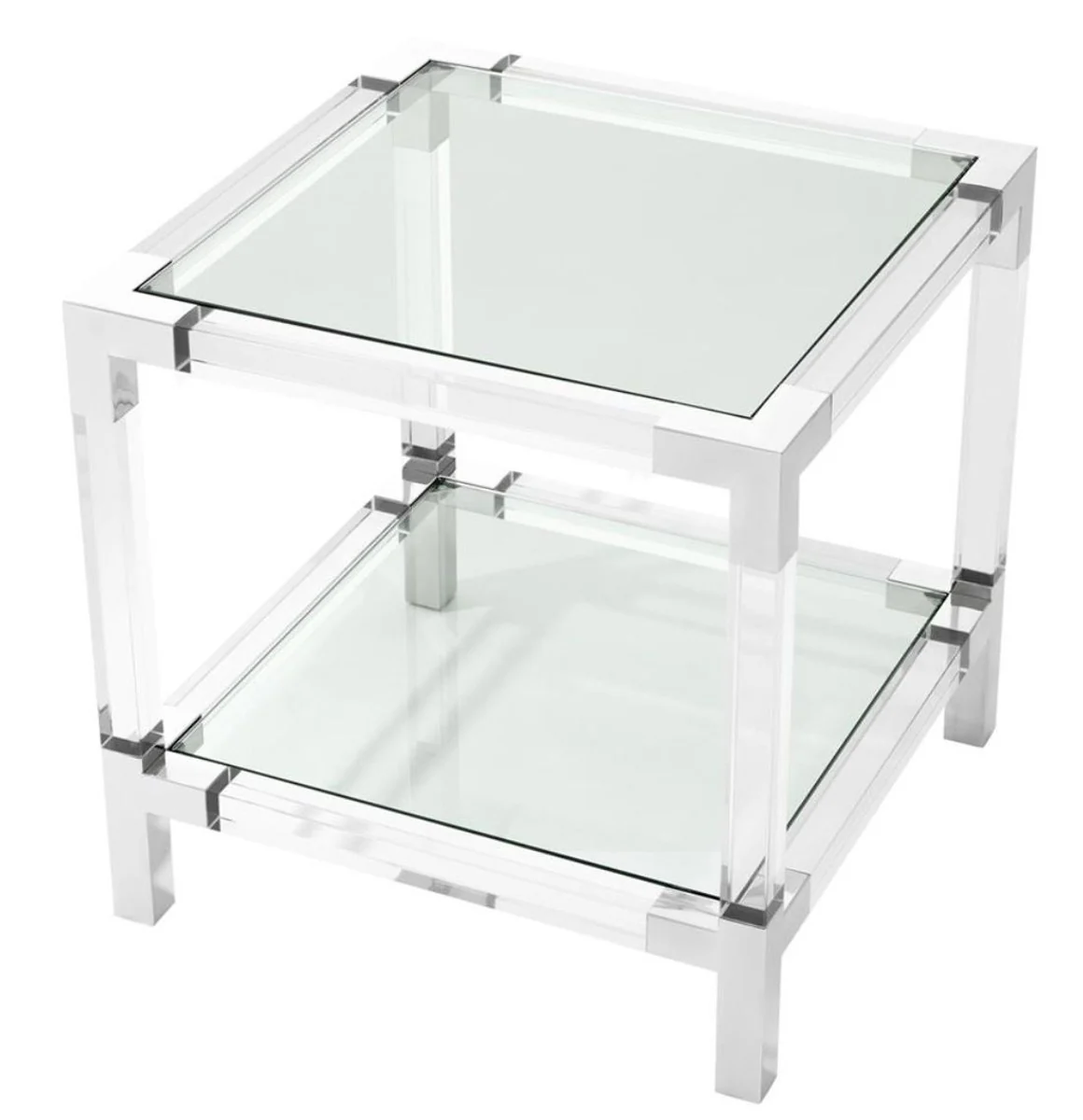 Casa Padrino sala de mesa lateral 60 x 60 x H. 60 cm - muebles de dise?o de lujo