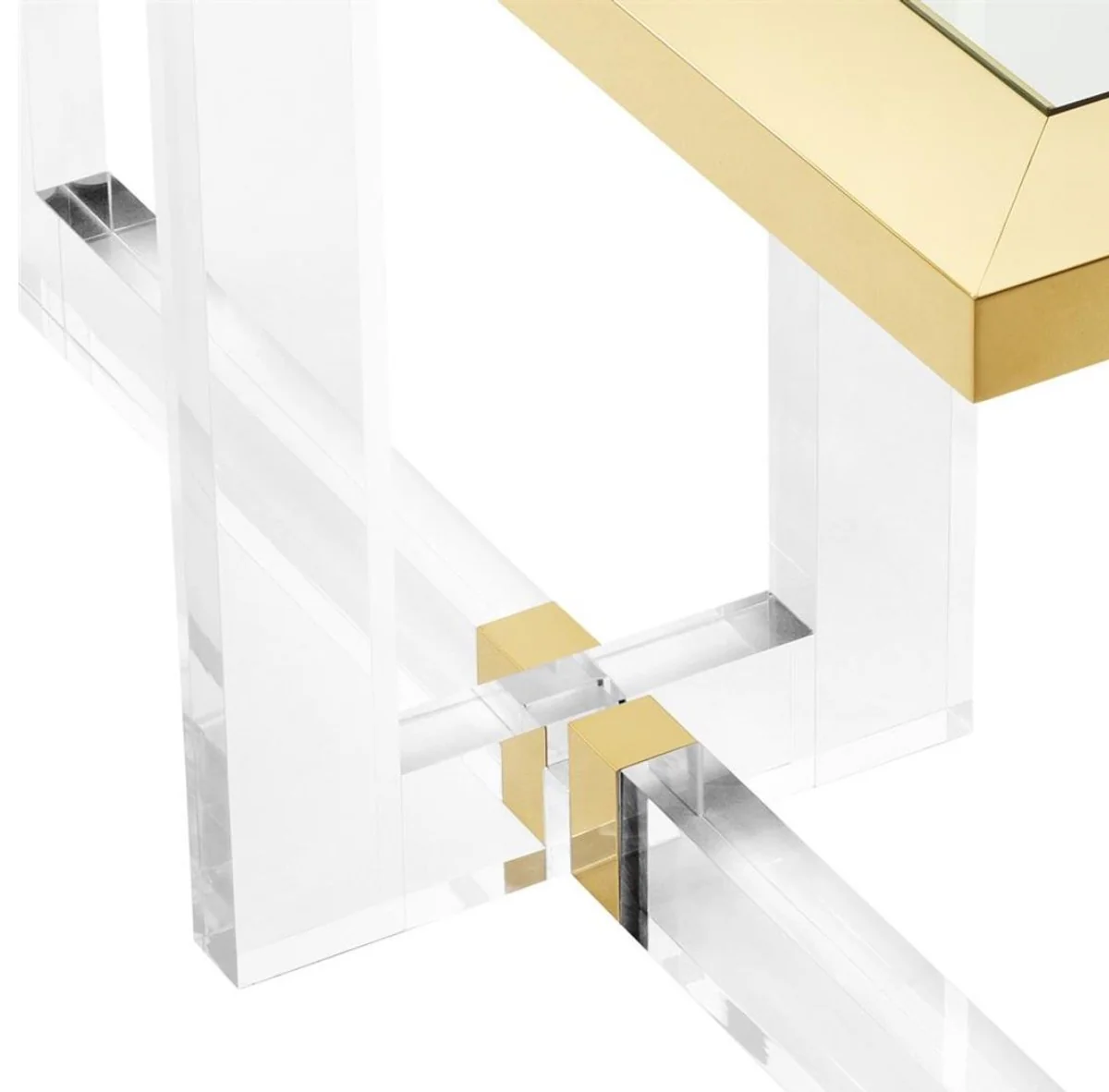 Casa Padrino Consola Oro 140 x 45 x H. 78 cm - Muebles de Lujo