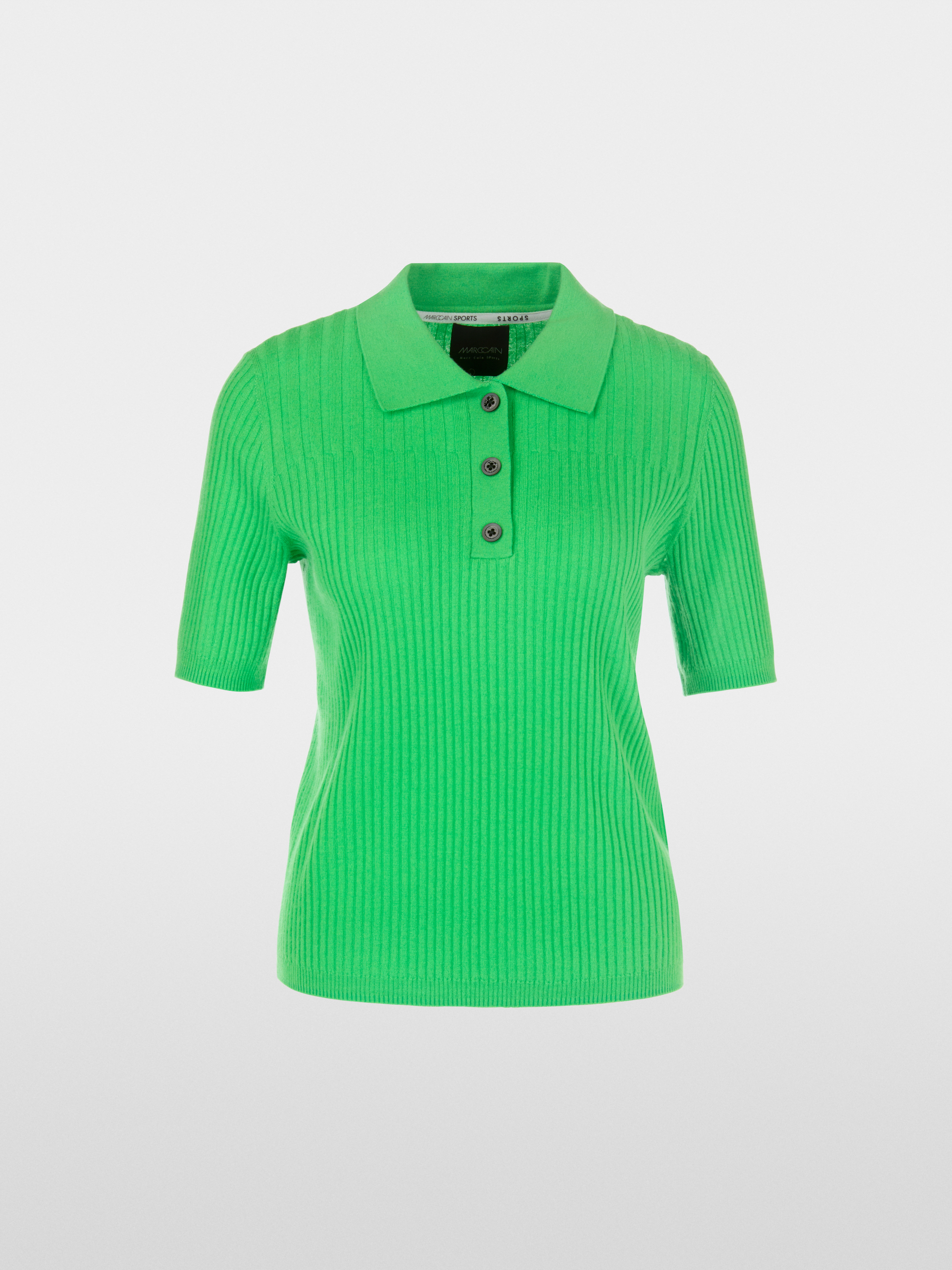Marc-Cain Polo shirt in wool – 