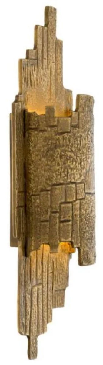 Casa Padrino l¨¢mpara de pared de metal de lujo lat¨®n vintage A. 44,5 cm