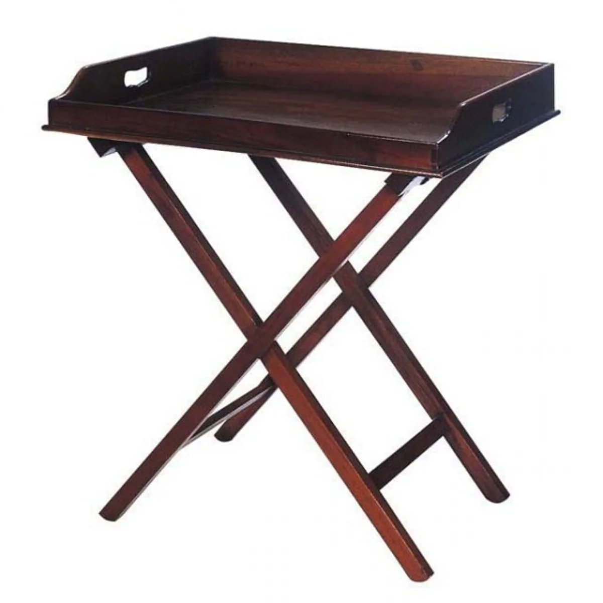 Casa Padrino luxury bar table cherry wood with removable tray - neoclassical - hotel restaurant furniture