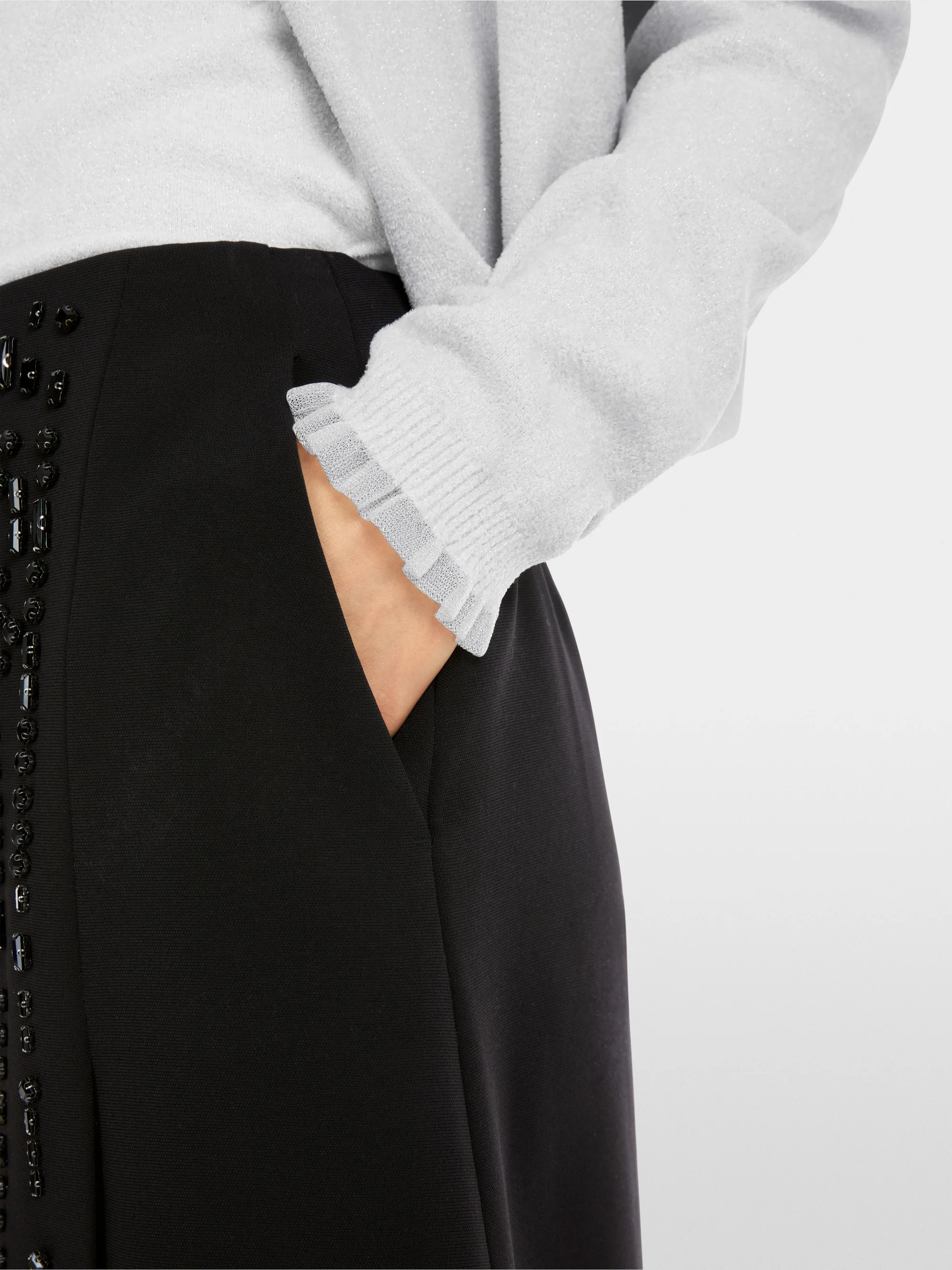 Marc-Cain Mini skirt with placed pearls