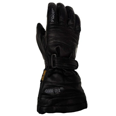 GUANTES RACER SILVER LADY NEGRO