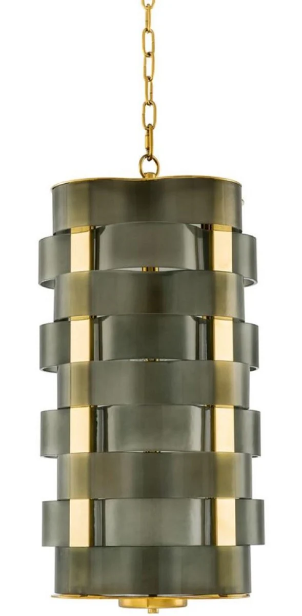 Casa Padrino Araña de Lujo Oro / Verde 33 x 33 x H. 67 cm - Calidad de Lujo