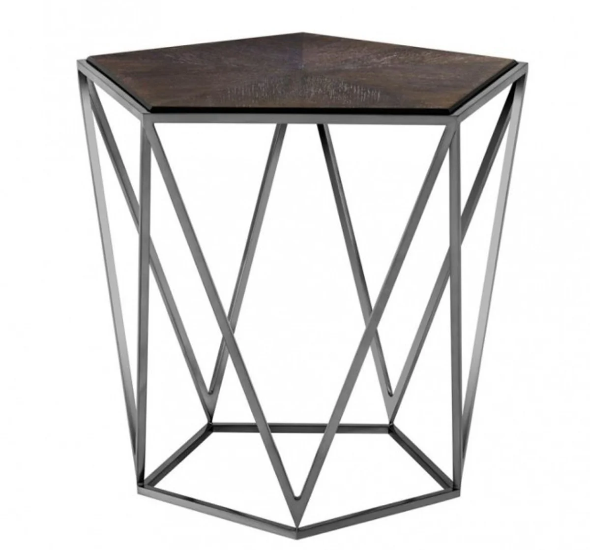 Casa Padrino luxury art deco designer side table 57 x 57 x H. 55 cm - Luxury Hotel Table