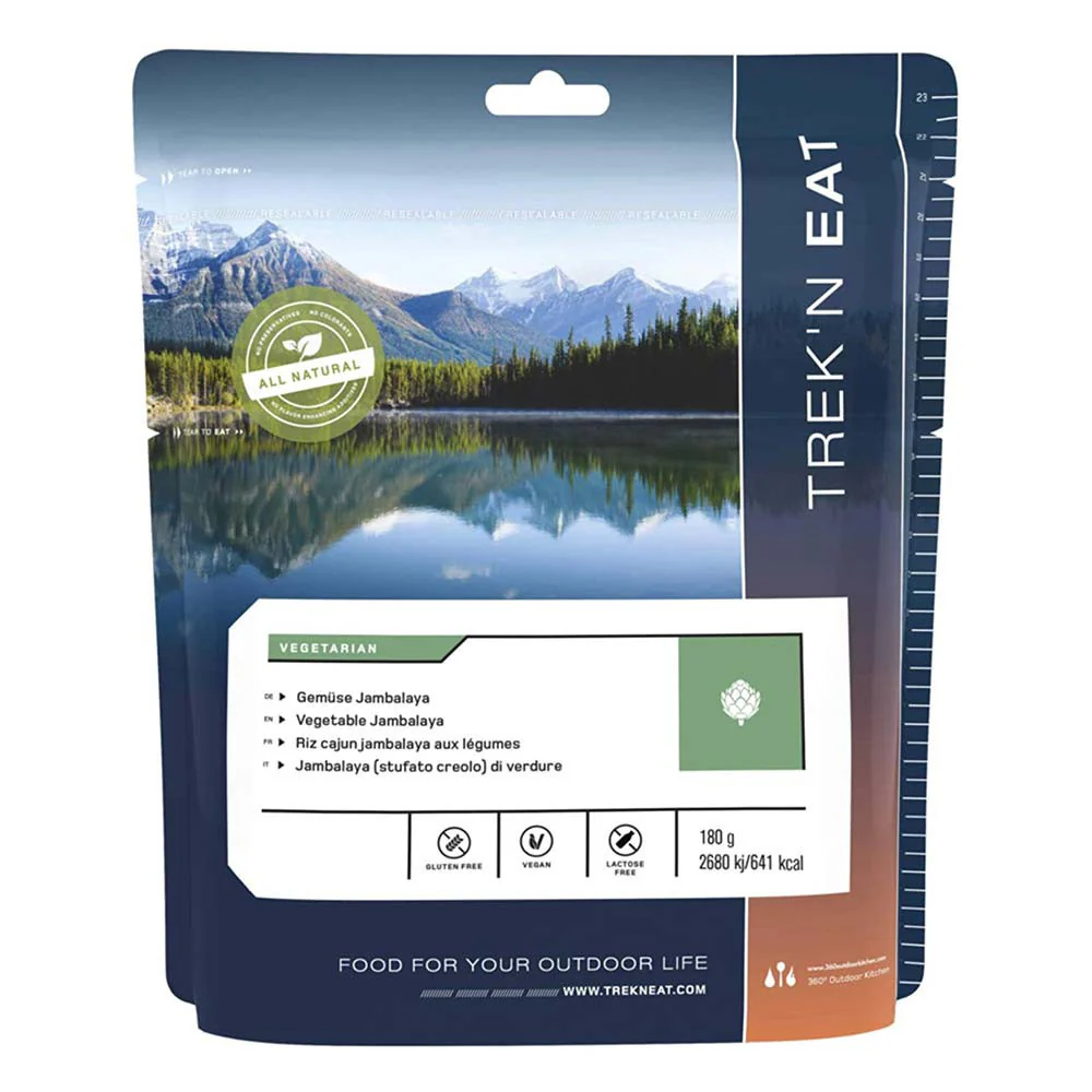 Comida liofilizada Trek'n Eat 180 g - Hamburguesa vegetal 150 gr.