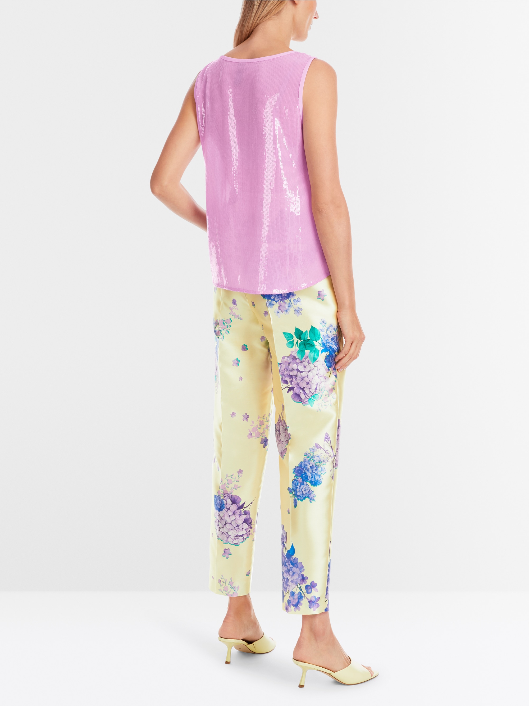 Marc-Cain Sequin top with deep neckline