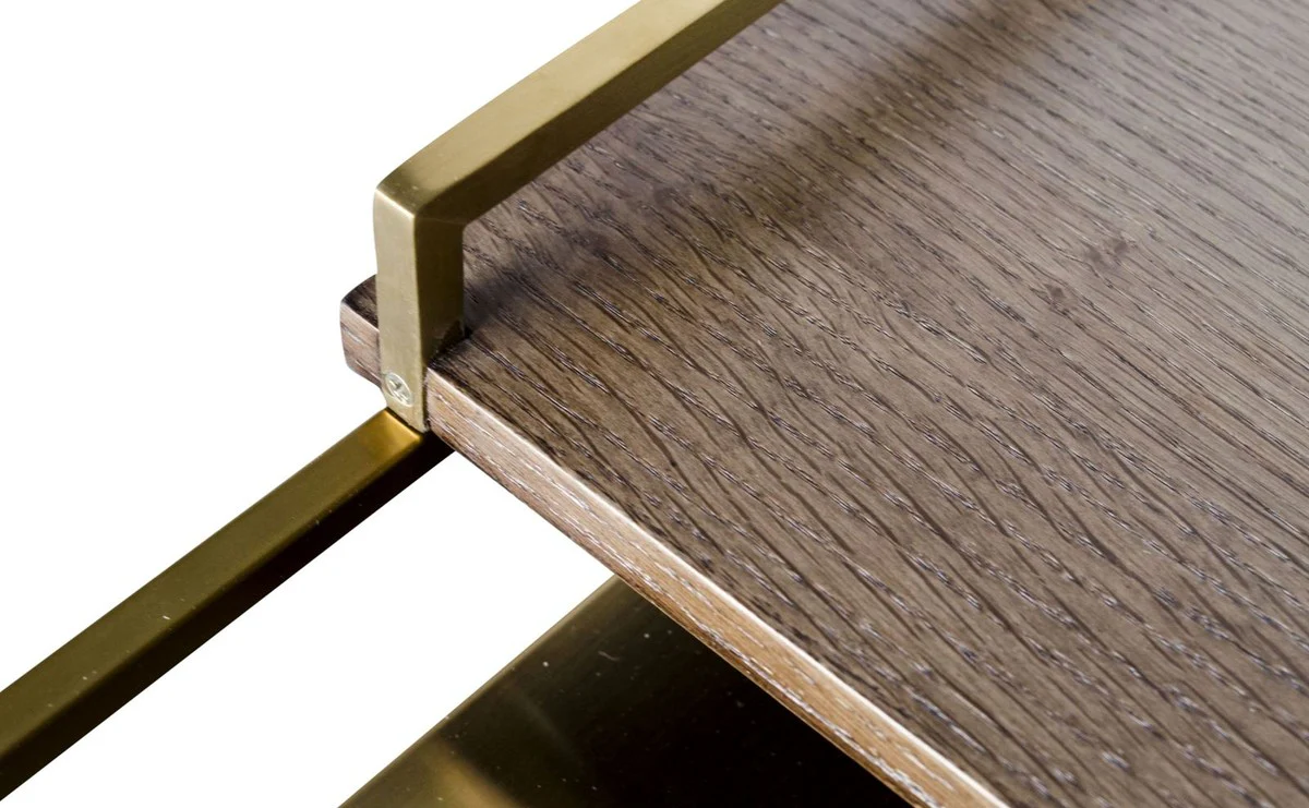 Casa Padrino mesa auxiliar de dise?o de lujo oro 45 x 45 x H. 80.5 cm - Muebles de Dise?o