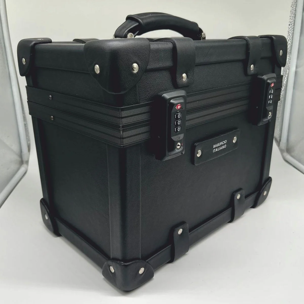 Casa Padrino neceser de maquillaje de lujo negro 29 x 21 x A. 24 cm - Calidad de lujo